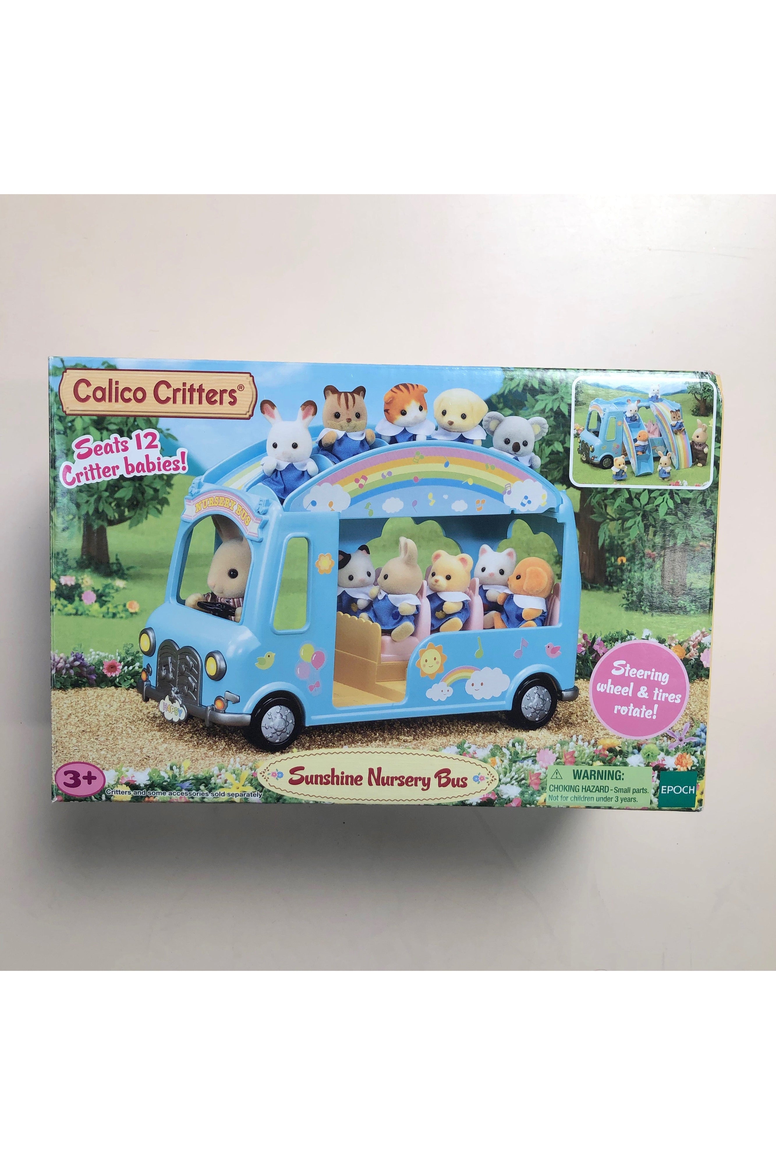 Calico critters clearance nursery bus