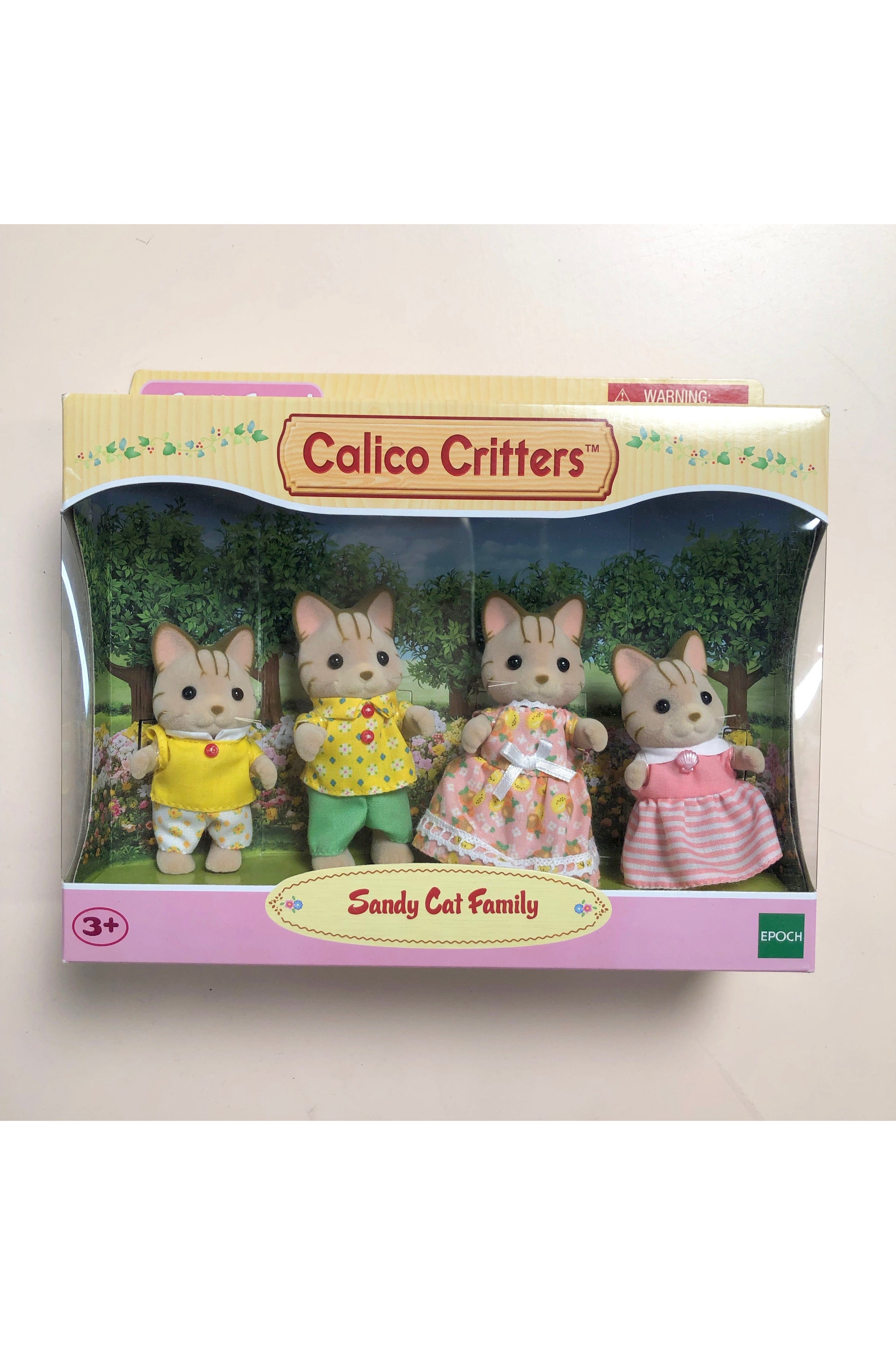 Calico Critters Family Sandy Cat Blickenstaffs Toy Store