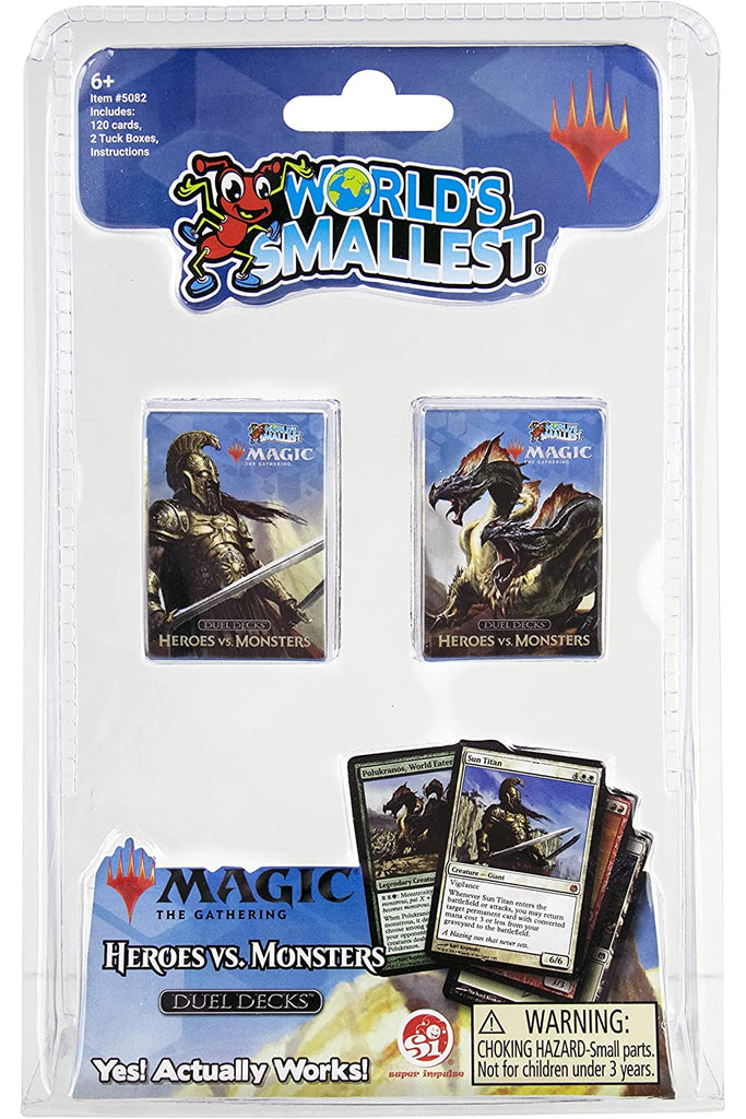 World's Smallest: Magic The Gathering Duel Decks Heroes Vs Monsters