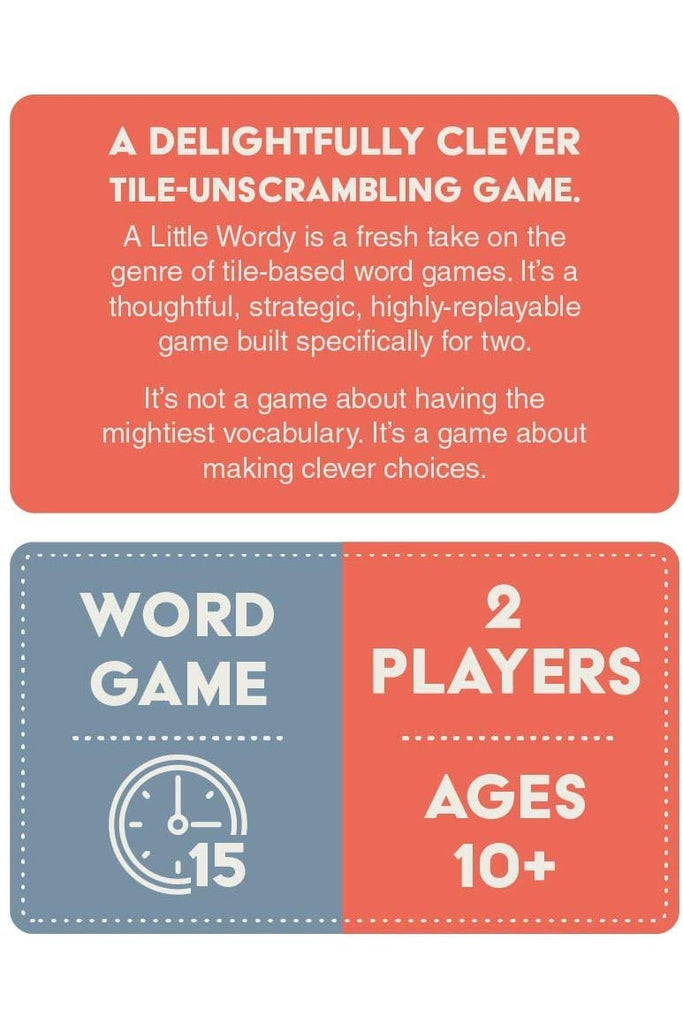 A Little Wordy - Blickenstaffs Toy Store