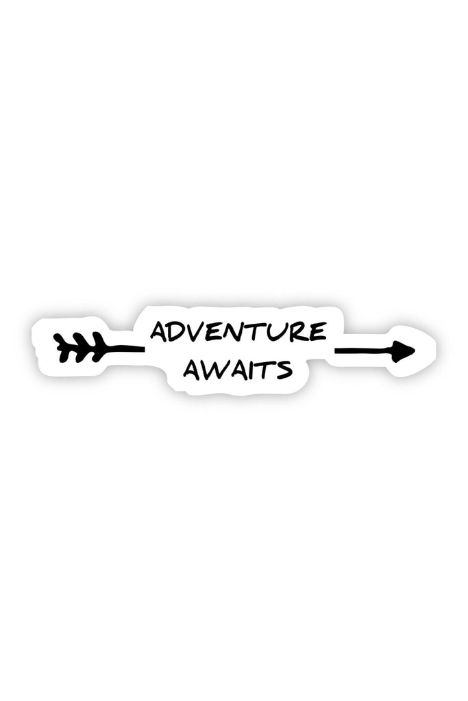 Adventure Awaits Arrow Sticker - Blickenstaffs Toy Store