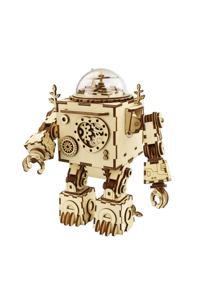 AM601, Steam Punk DIY 3D Wooden Puzzle Music Box: Orpheus - Blickenstaffs Toy Store