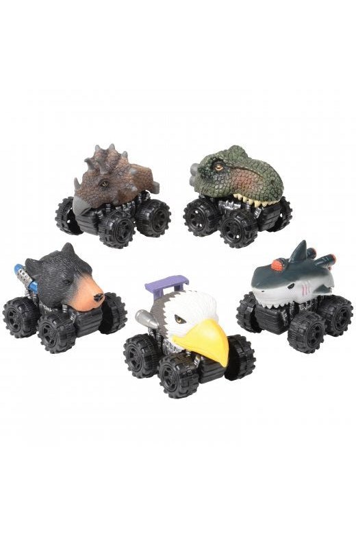 Animal Car Pull Backs - Blickenstaffs Toy Store