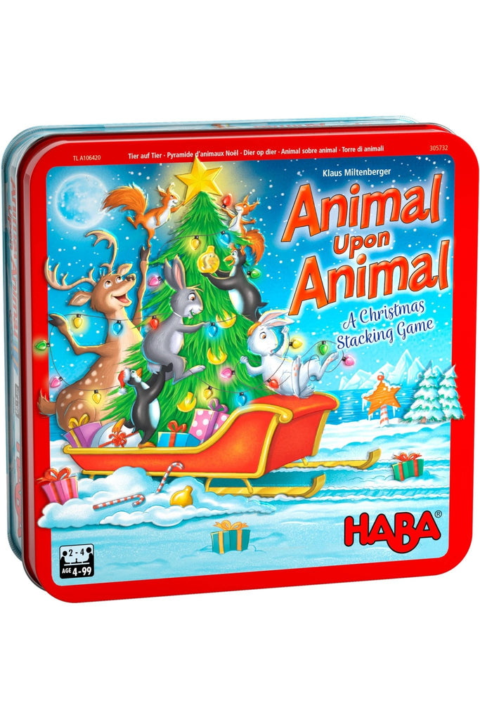 Animal Upon Animal: A Christmas Stacking Game - Blickenstaffs Toy Store