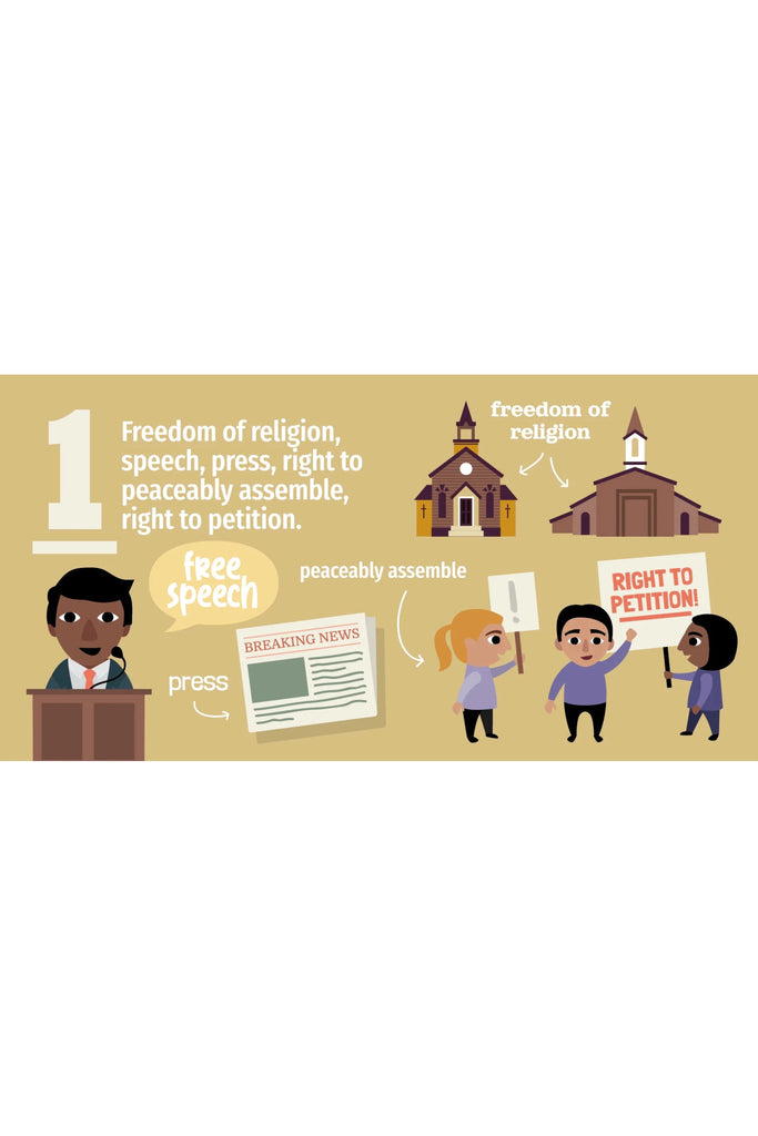 Baby Board Book: The Bill of Rights - Blickenstaffs Toy Store