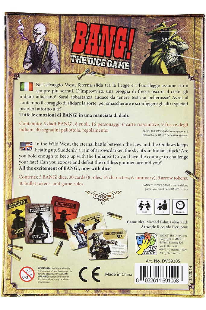 Bang! The Dice Game - Blickenstaffs Toy Store