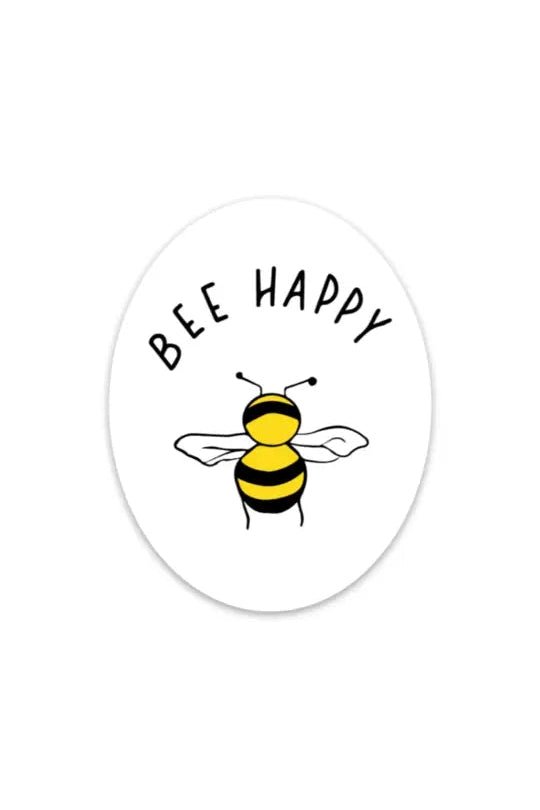 Bee Happy Sticker - Blickenstaffs Toy Store