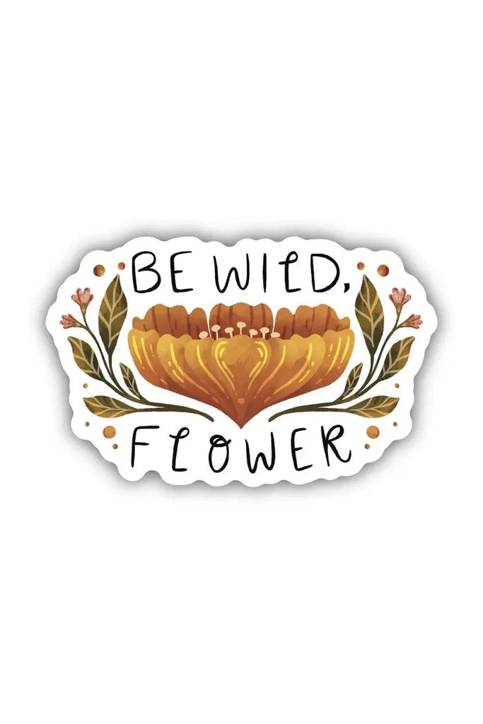 Be Wild, Flower Sticker