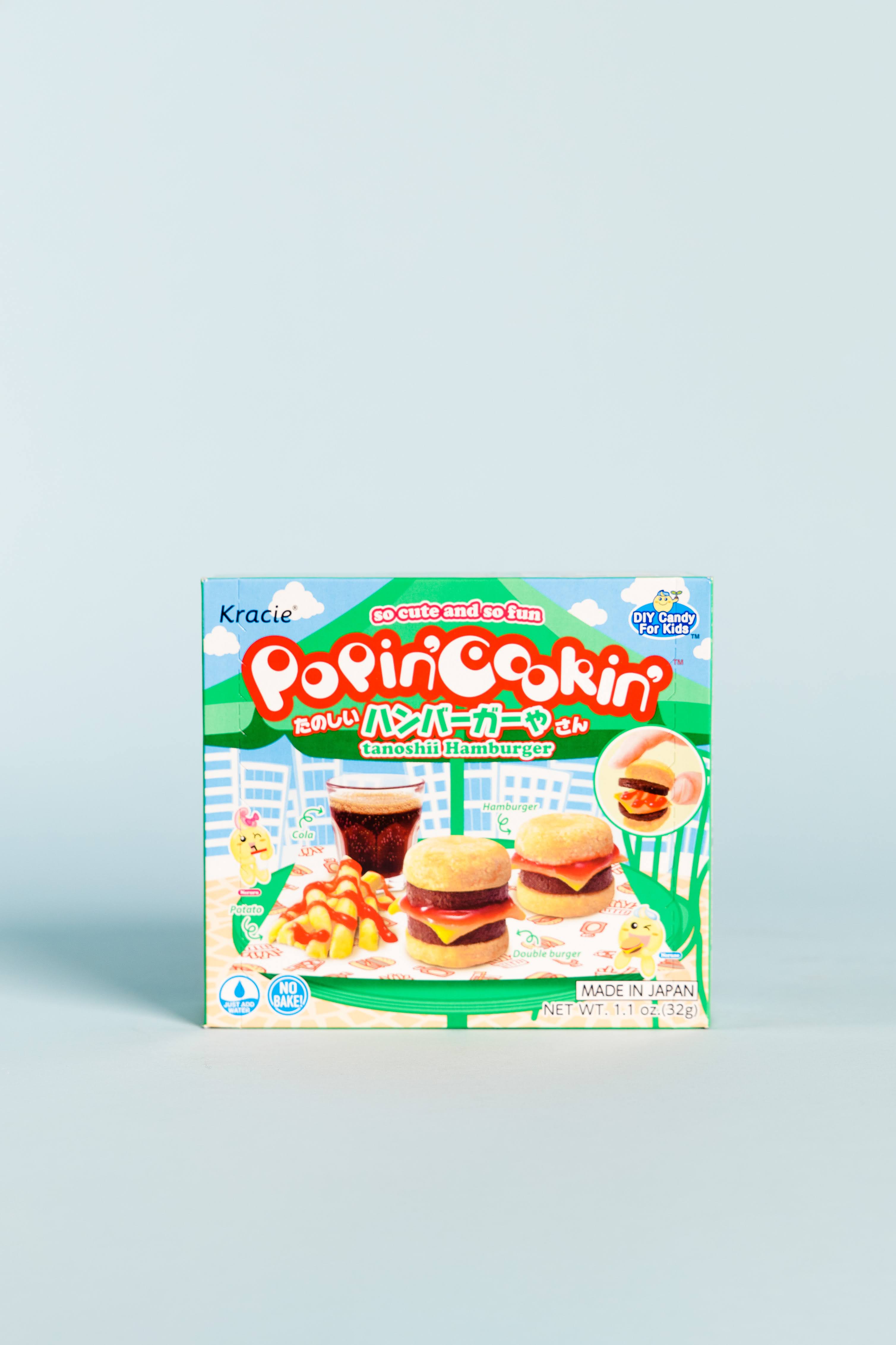 Kracie Popin' Cookin' DIY Candy Kit - Assorted Variety (Tanoshii Cakes,  Sushi, Hamburger, Donuts and Kawaii Gummy Land) 