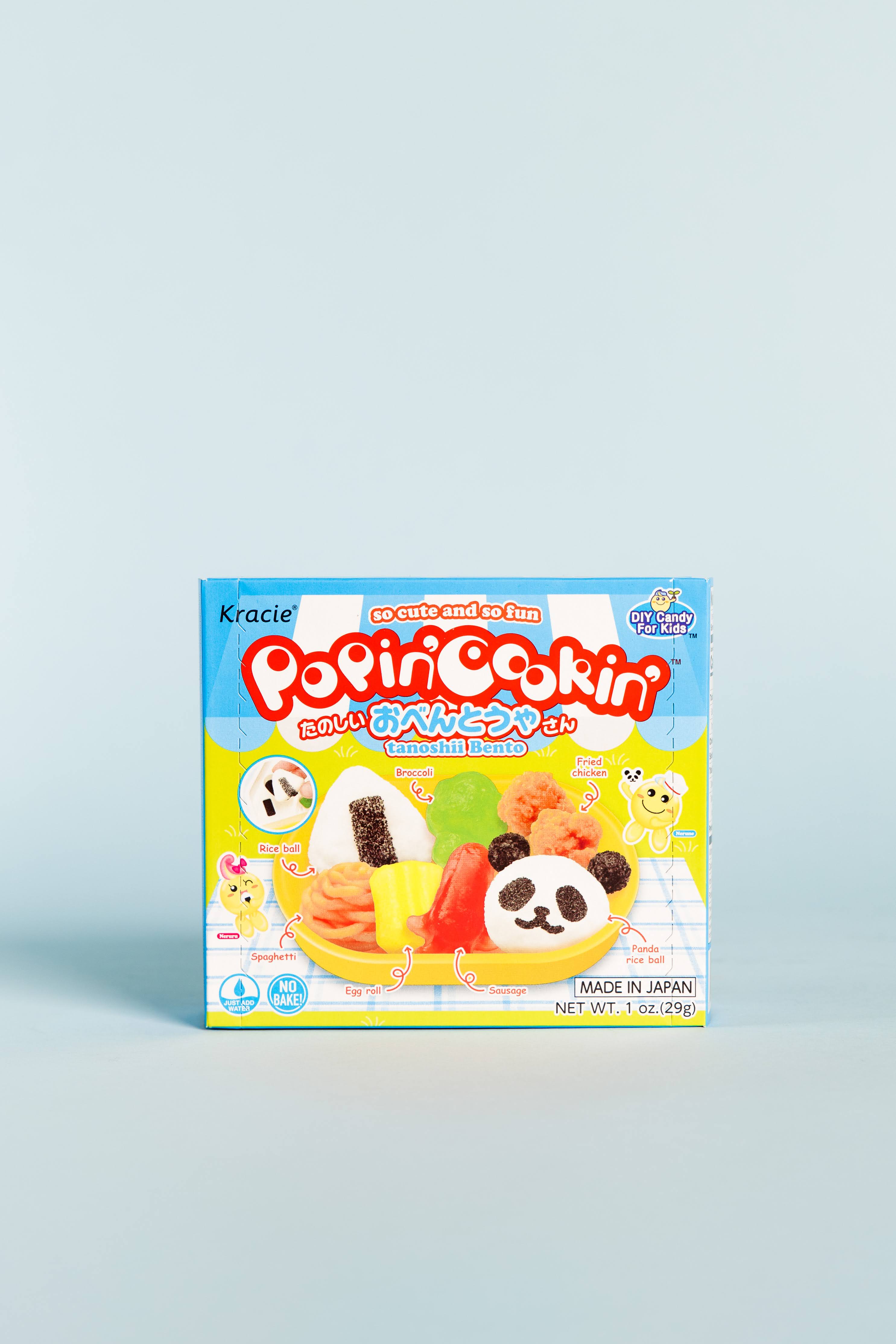 Popin' Cookin' DIY Candy for Kids Variety Kit (7 Pack) Tanoshii Hamburger,  Sushi, Ramen, Donuts, Waffle, Bento and Gummy Land