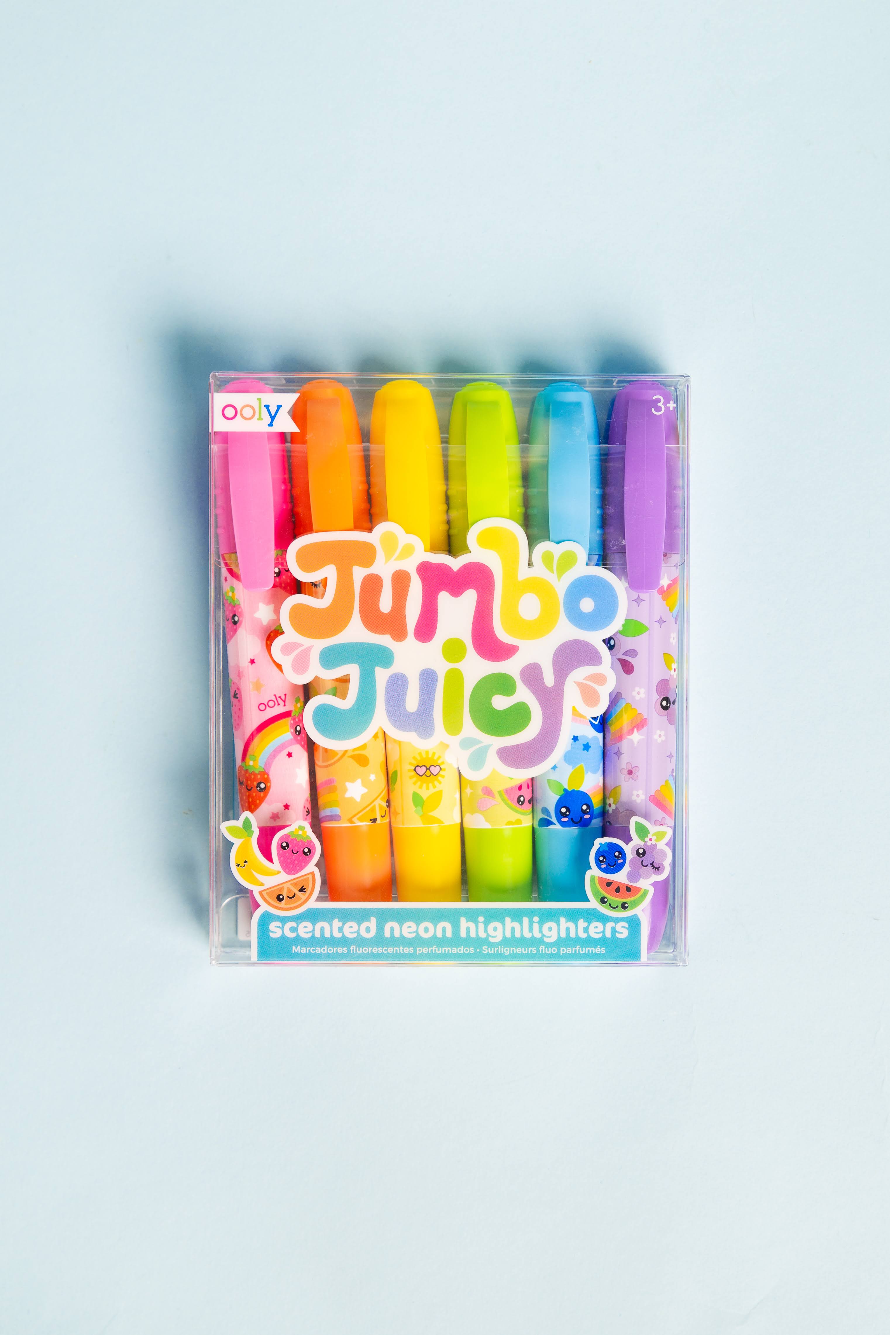 OOLY Jumbo Juicy Scented Highlighters - Set of 6