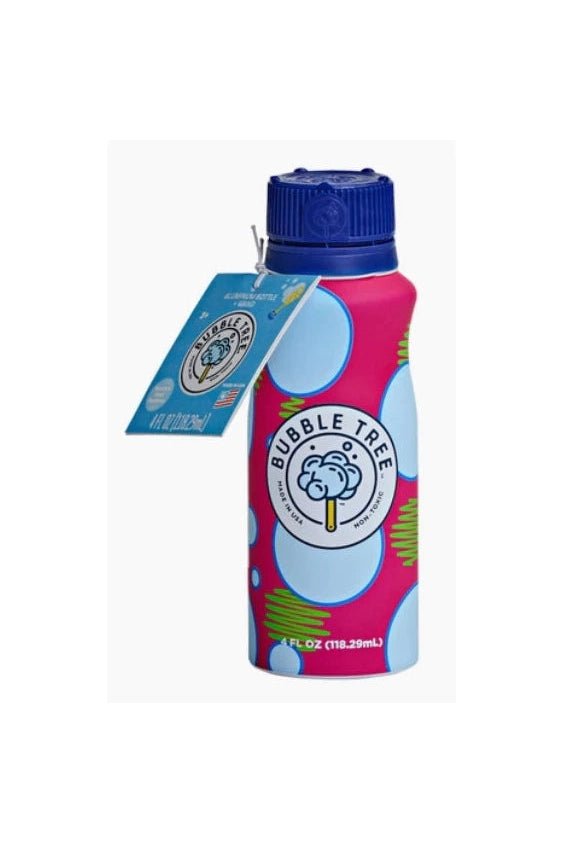Bubble Tree Aluminum Bottle 4oz - Blickenstaffs Toy Store