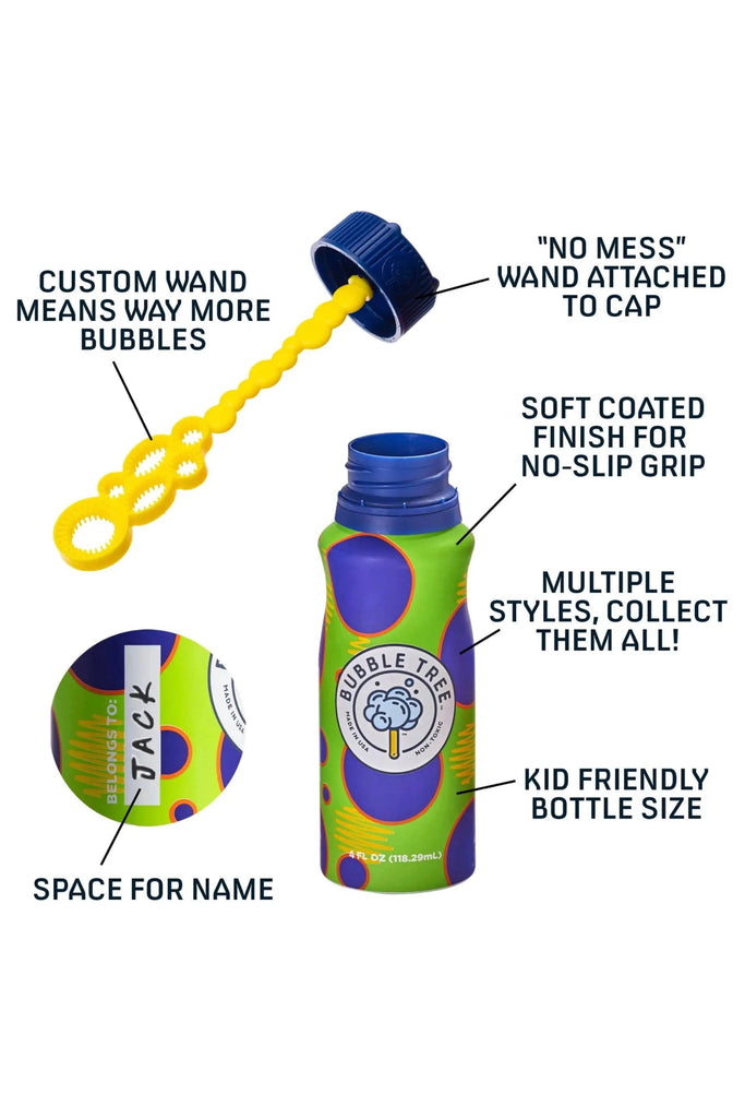 Bubble Tree Aluminum Bottle 4oz - Blickenstaffs Toy Store