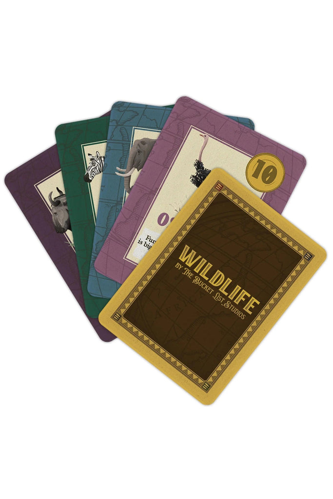 Bucket List Family: Wildlife Card Game - Blickenstaffs Toy Store
