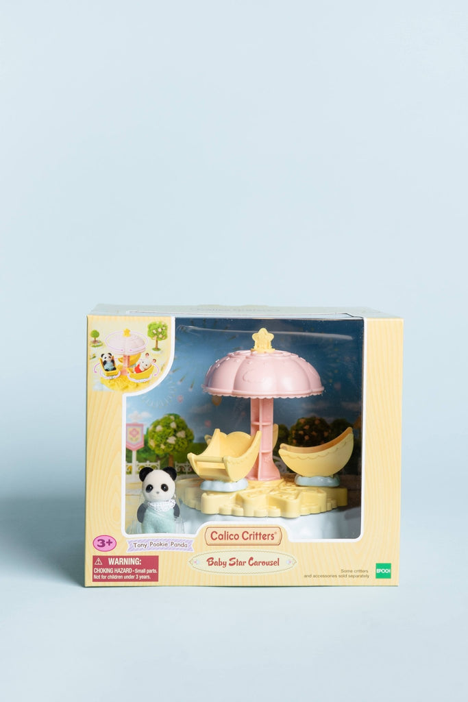 Calico Critters Set: Baby Star Carousel - Blickenstaffs Toy Store