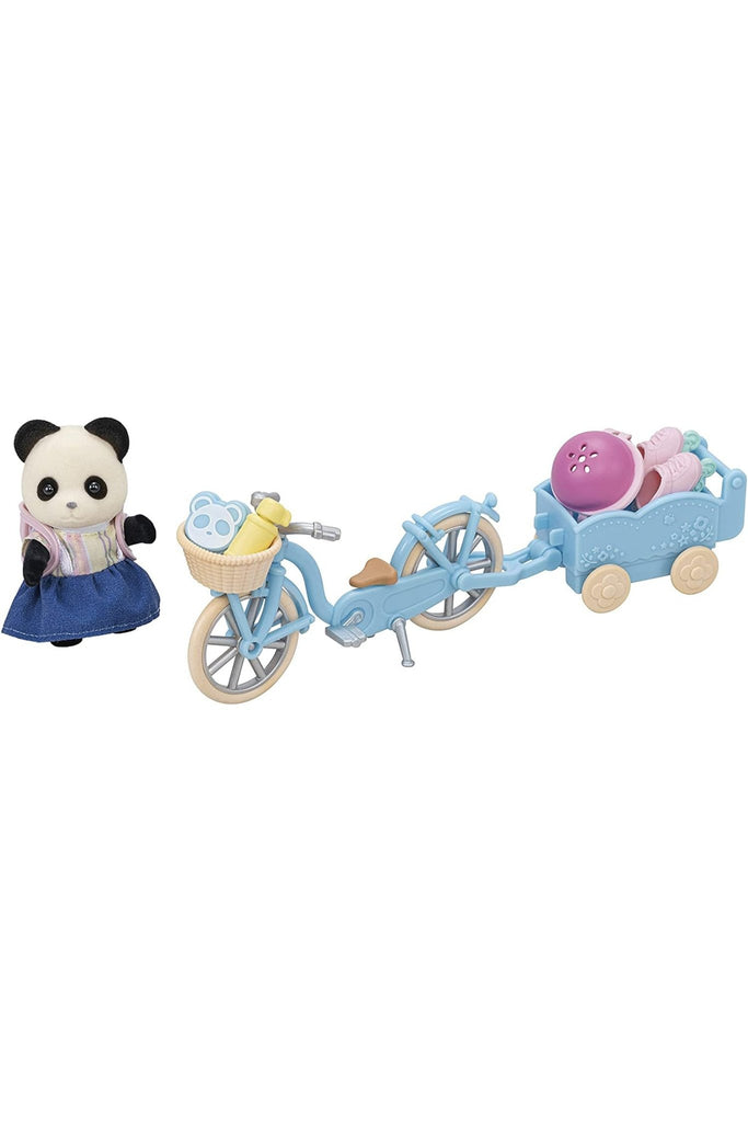 Calico Critters Set: Cycle & Skate Set - Panda Girl - Blickenstaffs Toy Store
