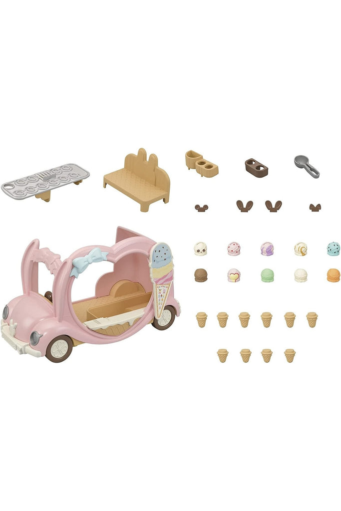 Calico Critters Set: Ice Cream Van - Blickenstaffs Toy Store