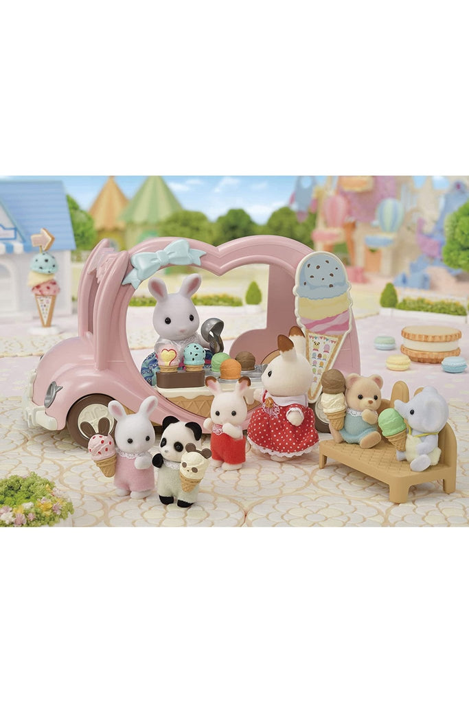 Calico Critters Set: Ice Cream Van - Blickenstaffs Toy Store