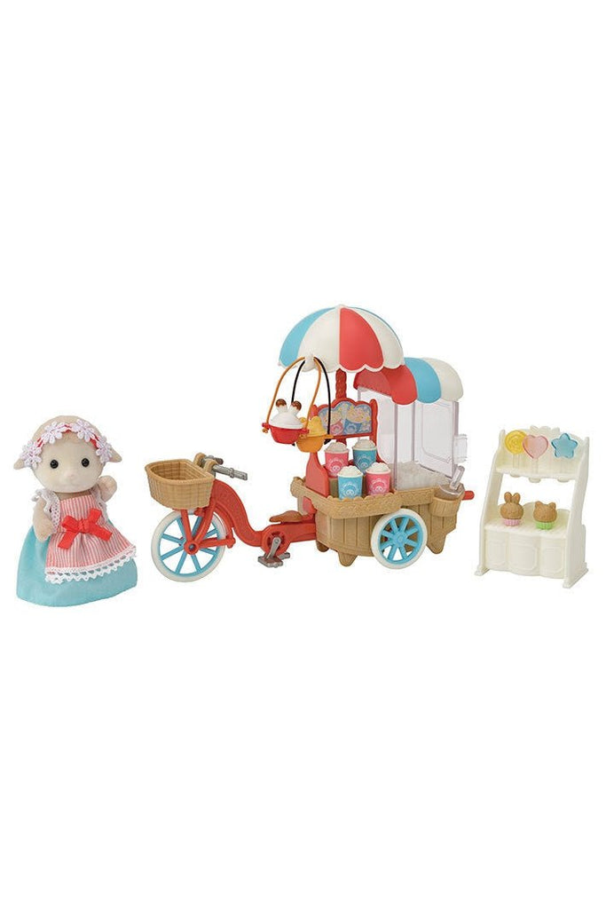 Calico Critters Set: Popcorn Delivery Trike - Blickenstaffs Toy Store
