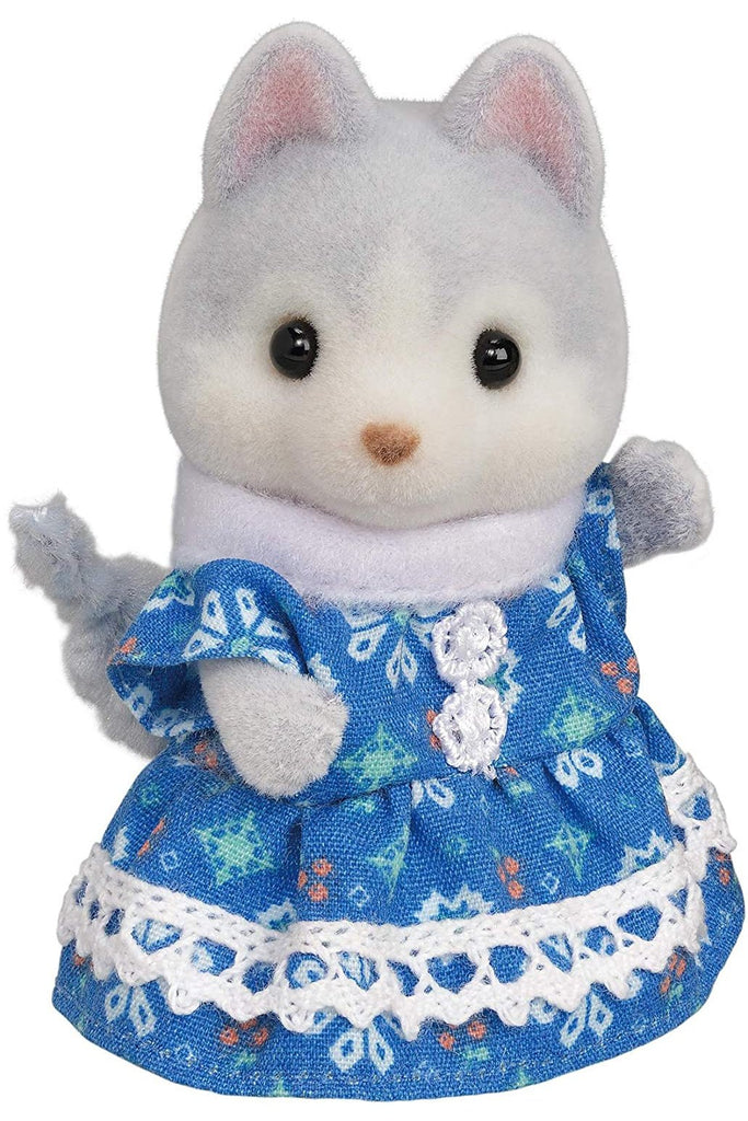 Calico Critters Set: Tandem Cycling Set - Husky Sister & Brother - Blickenstaffs Toy Store