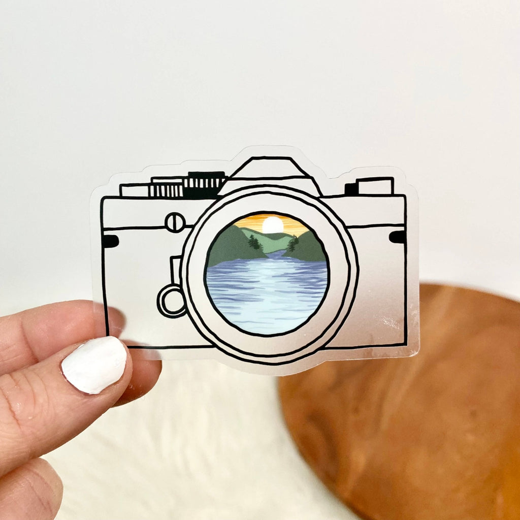 Camera Nature Clear Sticker - Blickenstaffs Toy Store