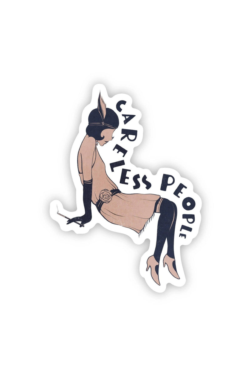 Careless People Great Gatsby Sticker – Blickenstaffs Toy Store
