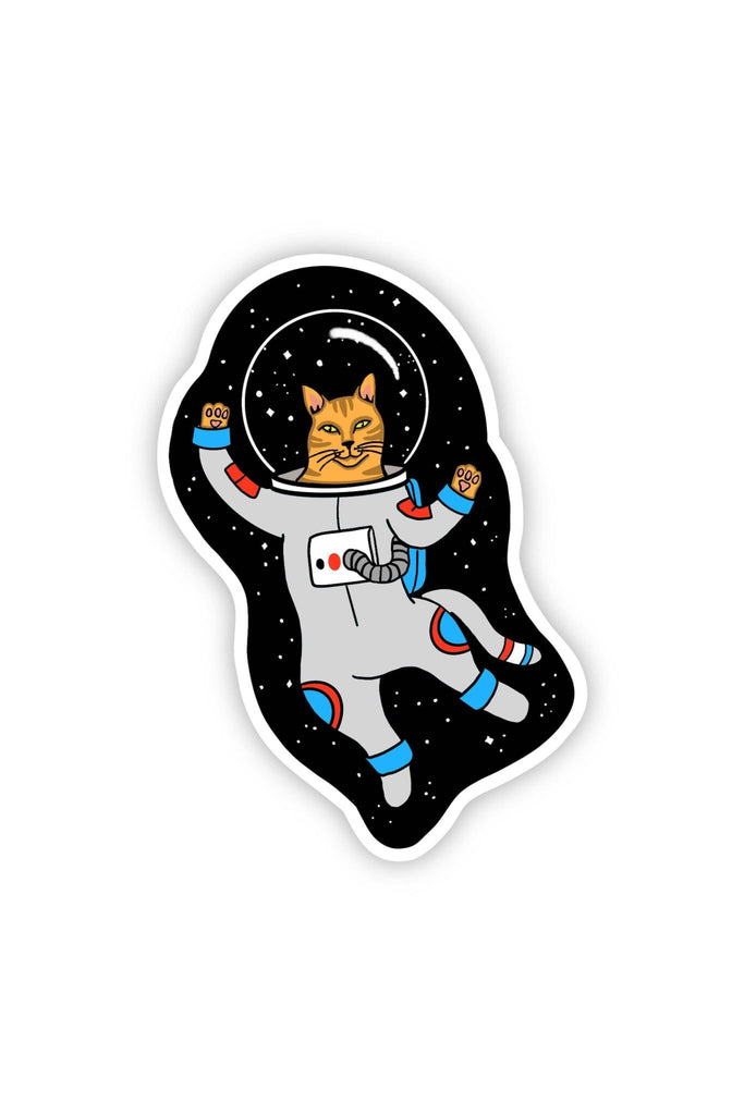 Cat Astronaut Sticker - Blickenstaffs Toy Store