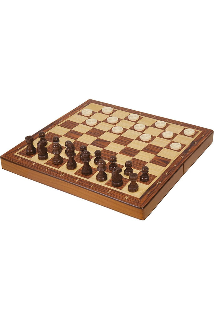 Chess and Checkers - Folding Version - Blickenstaffs Toy Store