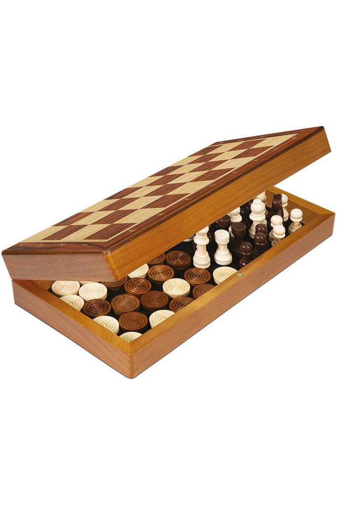 Chess and Checkers - Folding Version - Blickenstaffs Toy Store