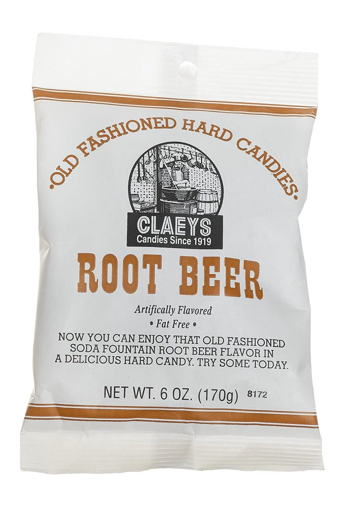 Claeys Root Beer Old Fashioned Hard Candies - Blickenstaffs Toy Store