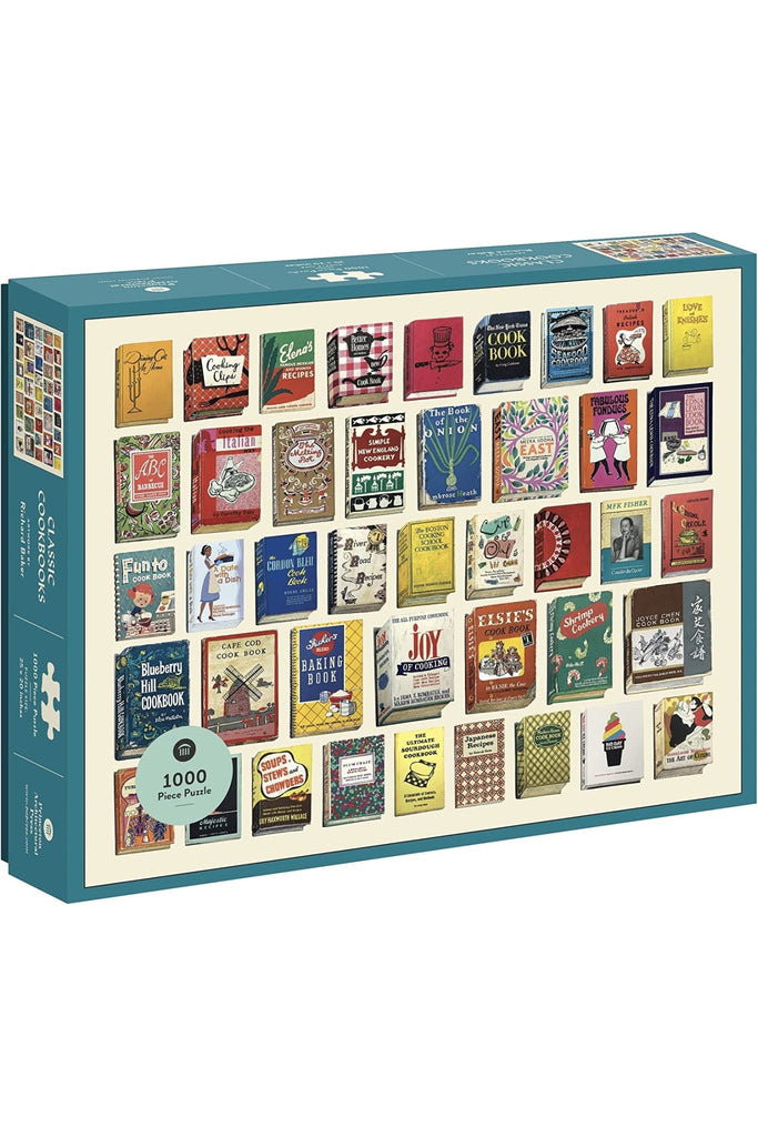 Classic Cookbooks 1000 Piece Puzzle - Blickenstaffs Toy Store