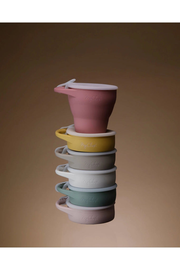 Collapsible Snacking Cups with Lid - Blickenstaffs Toy Store