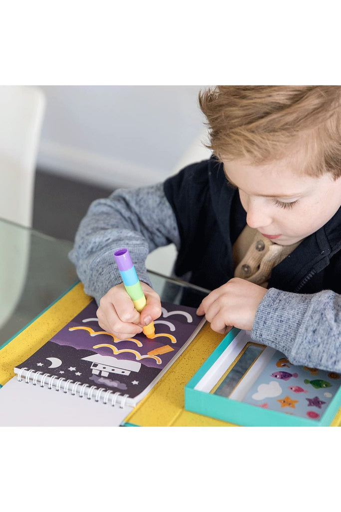 Coloring Set: Beach Crayon Adventures - Blickenstaffs Toy Store