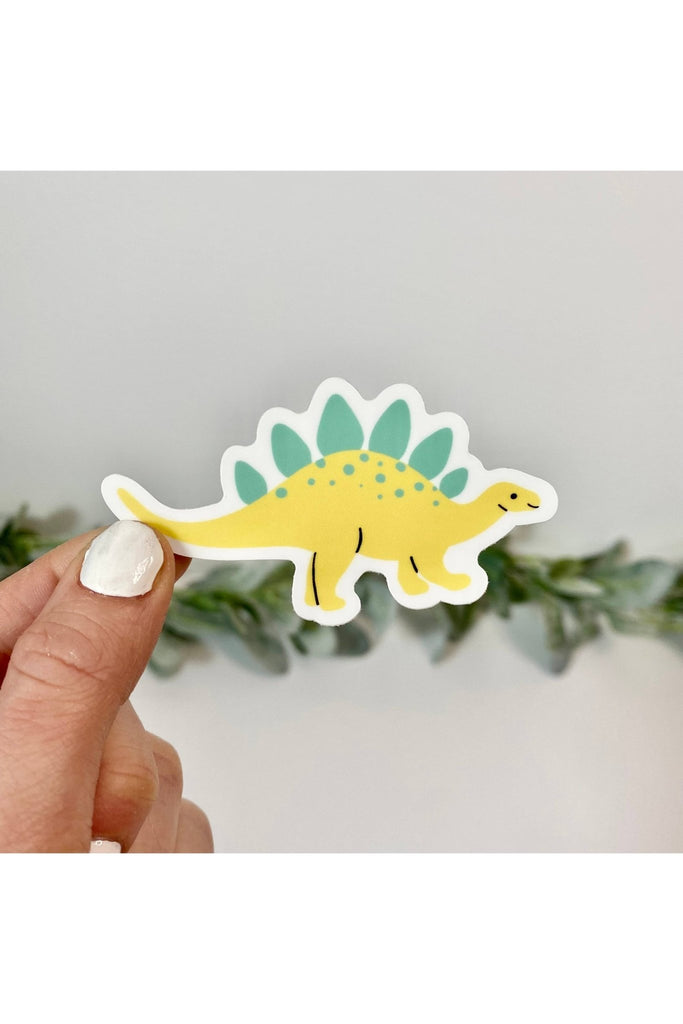 Cute Yellow Dinosaur Sticker - Blickenstaffs Toy Store