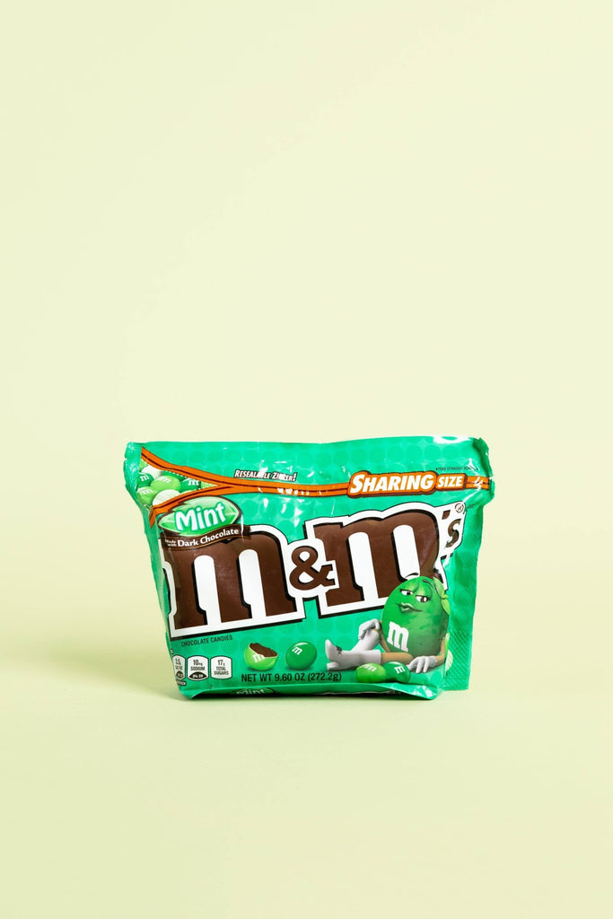 Dark Chocolate Mint M&Ms - Blickenstaffs Toy Store