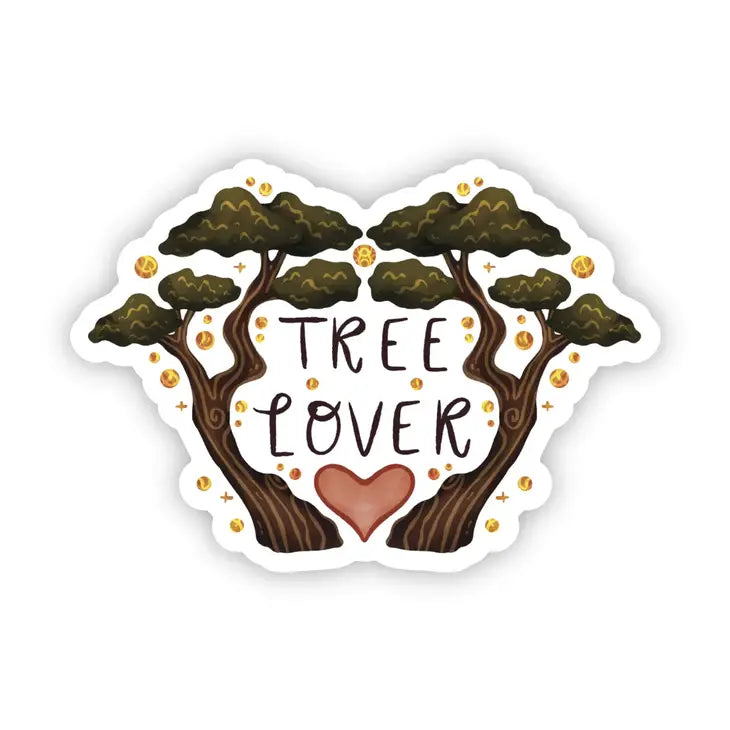 Tree lover nature sticker
