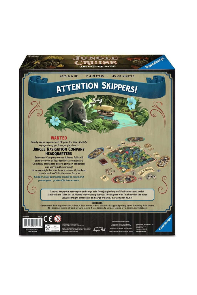 Disney Jungle Cruise Adventure Game - Blickenstaffs Toy Store