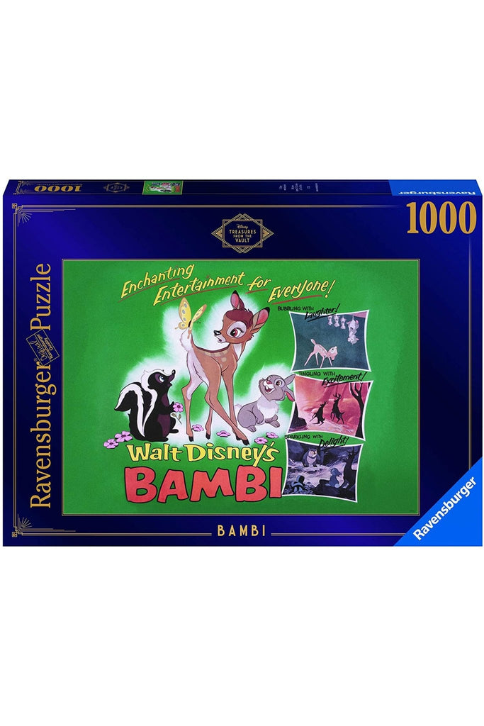 Disney Treasure Bambi 1000 Piece Jigsaw Puzzle - Blickenstaffs Toy Store