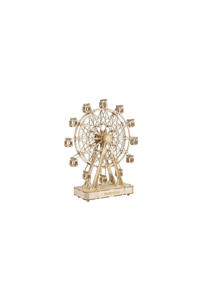 DIY 3D Wooden Puzzle : Ferris Wheel - Blickenstaffs Toy Store