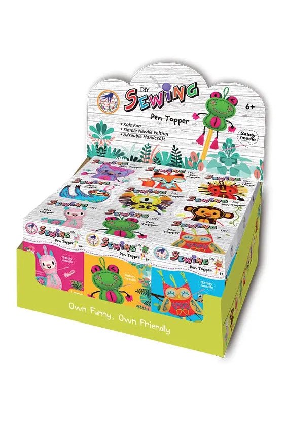 DIY Pencil Toppers Sewing Kit - Blickenstaffs Toy Store