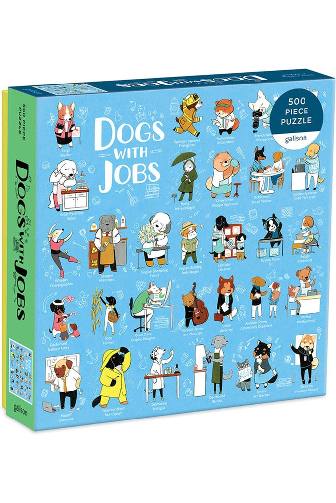 Dogs With Jobs 500 Piece Puzzle - Blickenstaffs Toy Store