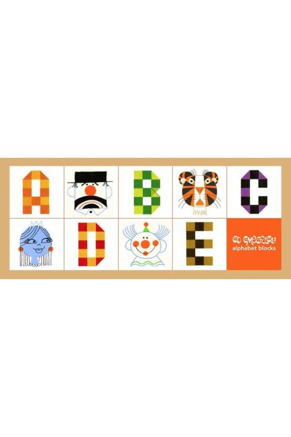 Ed Emberley Alphabet Blocks - Blickenstaffs Toy Store