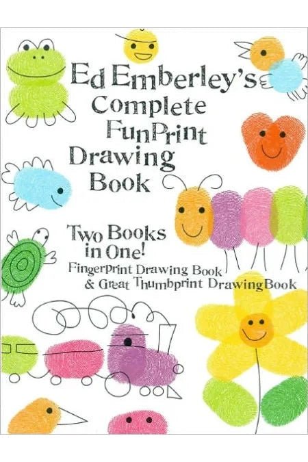 Ed Emberley's Complete Funprint Drawing Book - Blickenstaffs Toy Store
