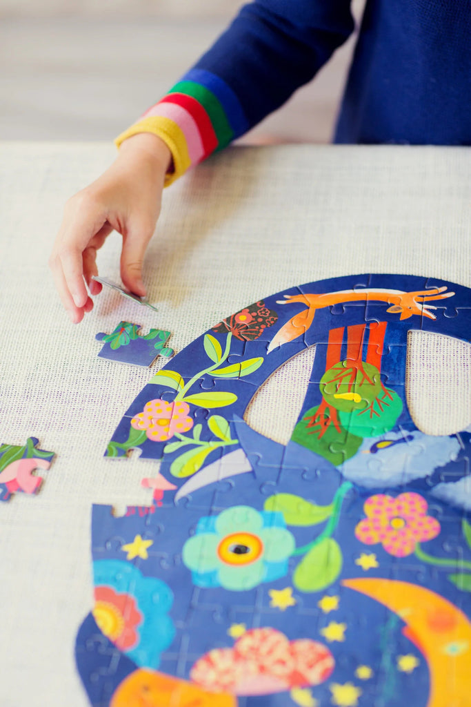 Elephant 150pc Puzz'Art Shaped Jigsaw Puzzle - Blickenstaffs Toy Store