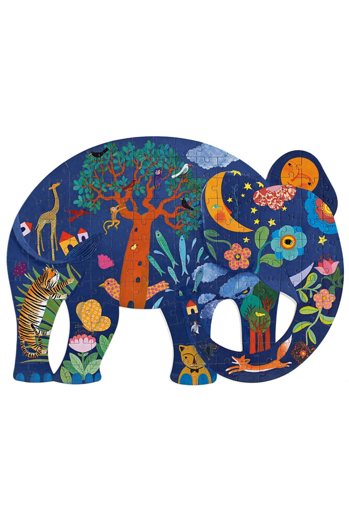 Elephant 150pc Puzz'Art Shaped Jigsaw Puzzle - Blickenstaffs Toy Store