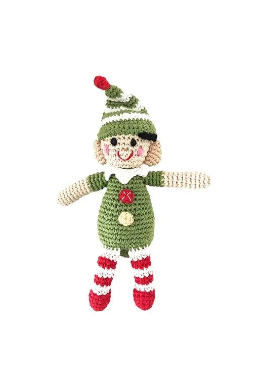 Hand Knit Christmas Elf