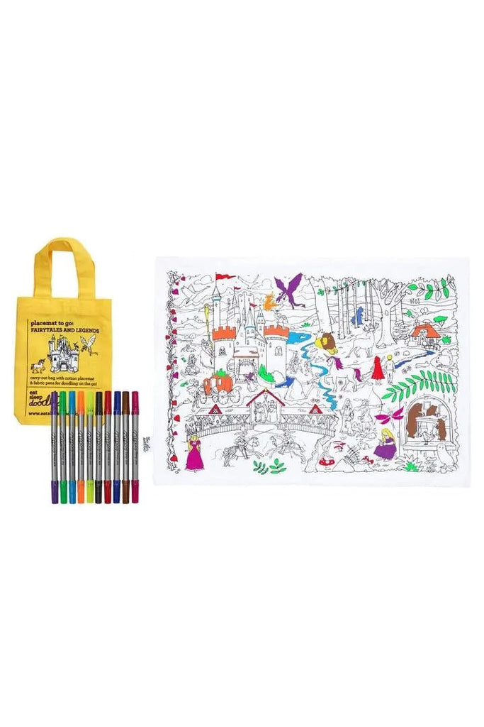 Fairytales and Legends Placemat to Go - Blickenstaffs Toy Store