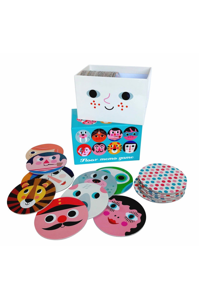 Floor Memory Game: Round Faces – Blickenstaffs Toy Store