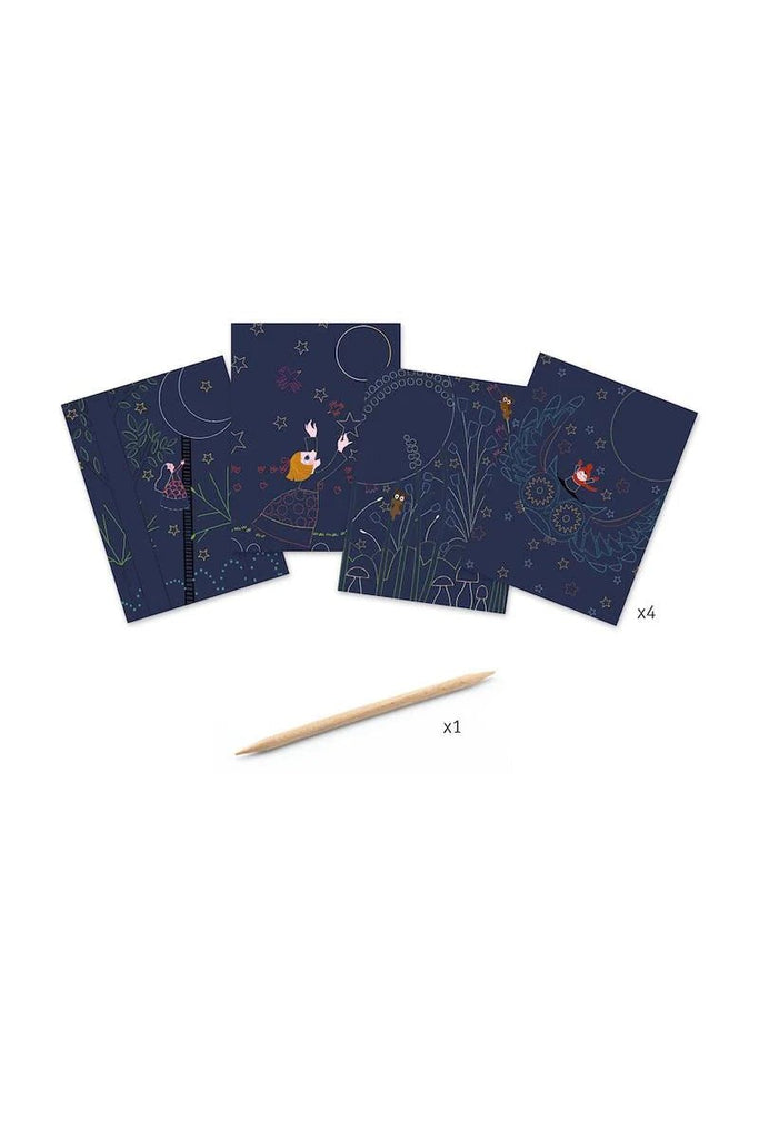 Full Moon Scratch Card Activity Set - Blickenstaffs Toy Store