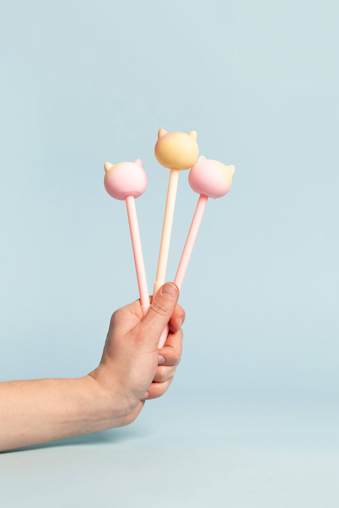 Gel Pen: Big Soft Rainbow Cat - Blickenstaffs Toy Store